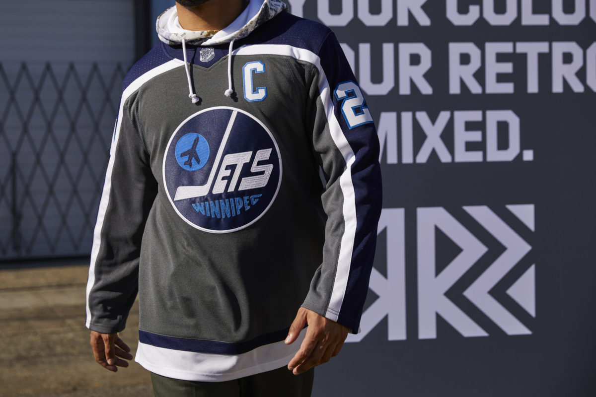 Winnipeg Jets Reverse Retro jersey