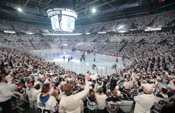 Winnipeg Jets Fans White Out