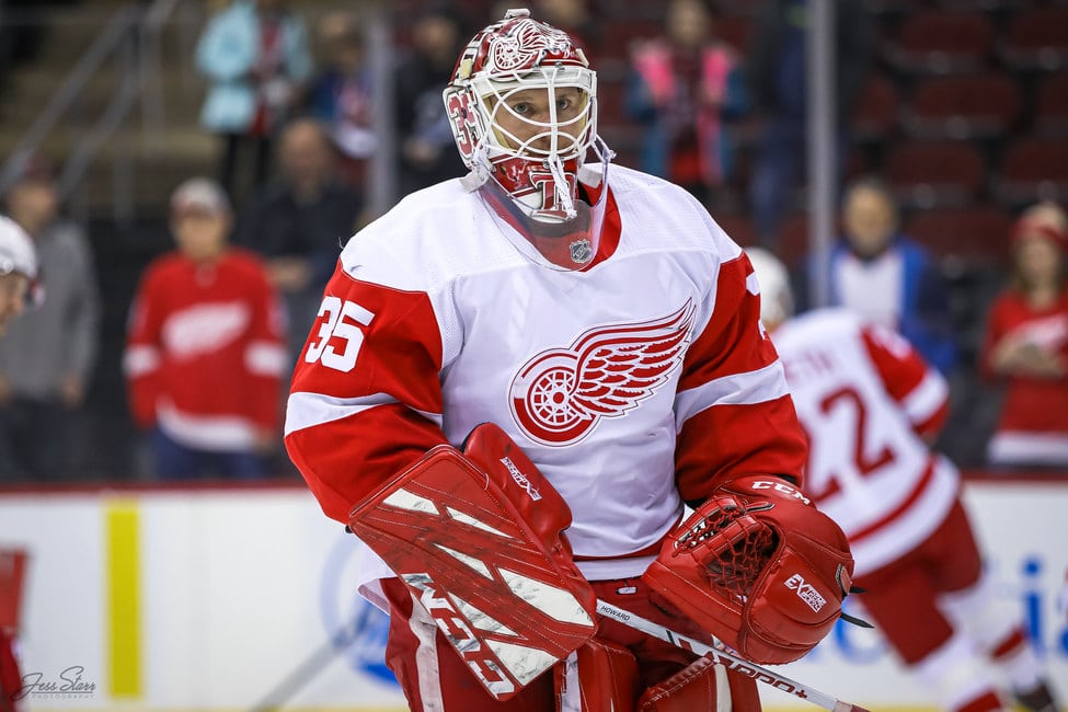 Jimmy Howard Detroit Red Wings