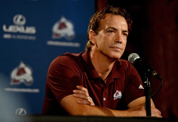 Colorado Avalanche General Manager Joe Sakic