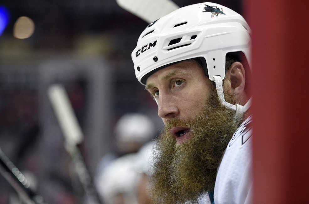 San Jose Sharks F Joe Thornton on his beard: 'It looks pretty, but it's  hard work' - Sports Illustrated