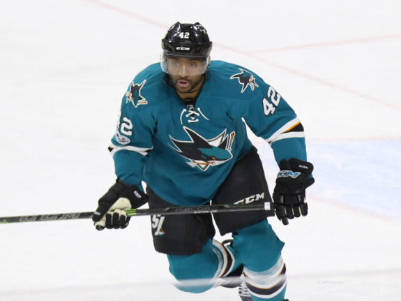 Joel Ward Sharks