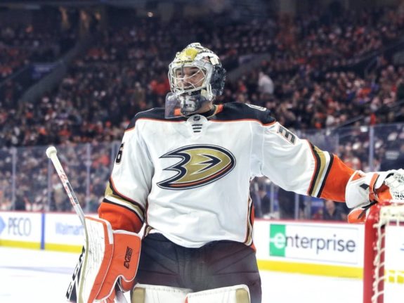 John Gibson Anaheim Ducks-Ducks News & Rumors: Silfverberg, Gibson & More