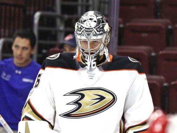 John Gibson Anaheim Ducks