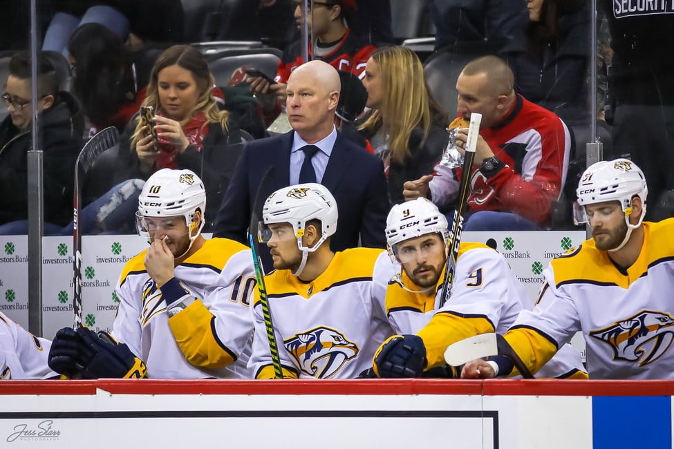 John Hynes: Nashville Predators coach in photos