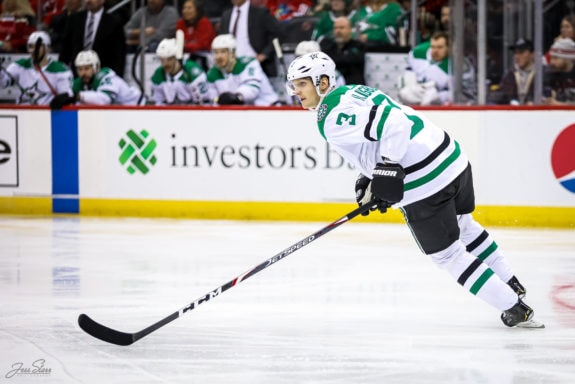 John Klingberg Dallas Stars-Dallas Stars Playoff Game Day: Game 2 @ Calgary Flames