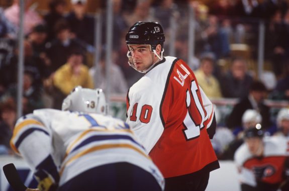 John Leclair Philadelphia Flyers