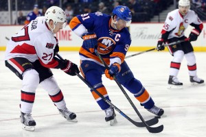 With so much invested in Andrew Ladd, Johnny Boychuk, Nick Leddy and now Clutterbuck, can the Isles afford to pay Tavares' next contract? (Brad Penner-USA TODAY Sports)