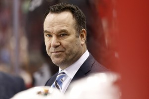 John Torchetti took over for former Wild coach Mike Yeo in mid-February. (Geoff Burke-USA TODAY Sports)