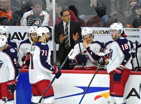 John Tortorella Columbus Blue Jackets