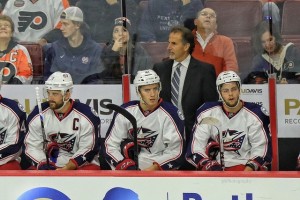 John Tortorella won his 500th game on Sunday. (Amy Irvin / The Hockey Writers)