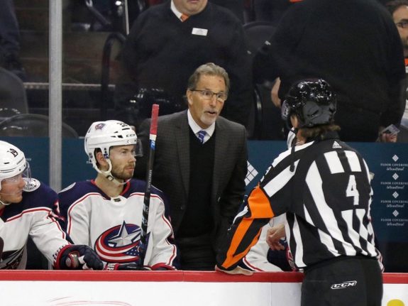 John Tortorella Columbus Blue Jackets