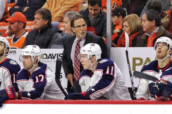 John Tortorella Blue Jackets bench (2)