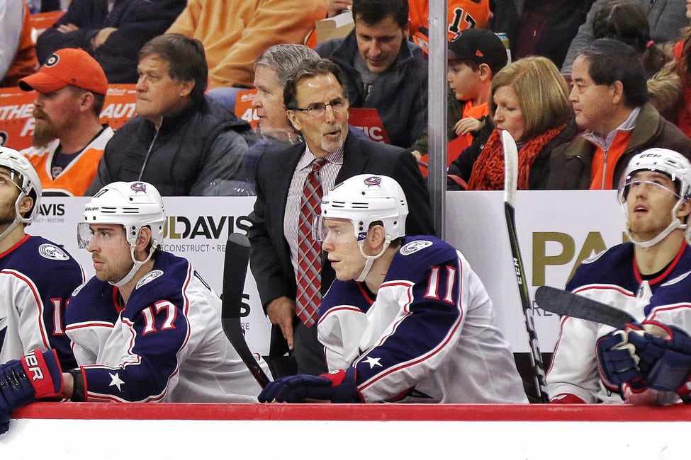 John Tortorella Blue Jackets bench (2)