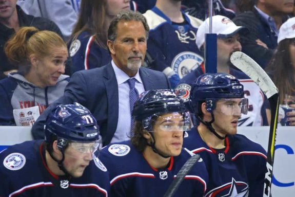 Columbus Blue Jackets head coach John Tortorella