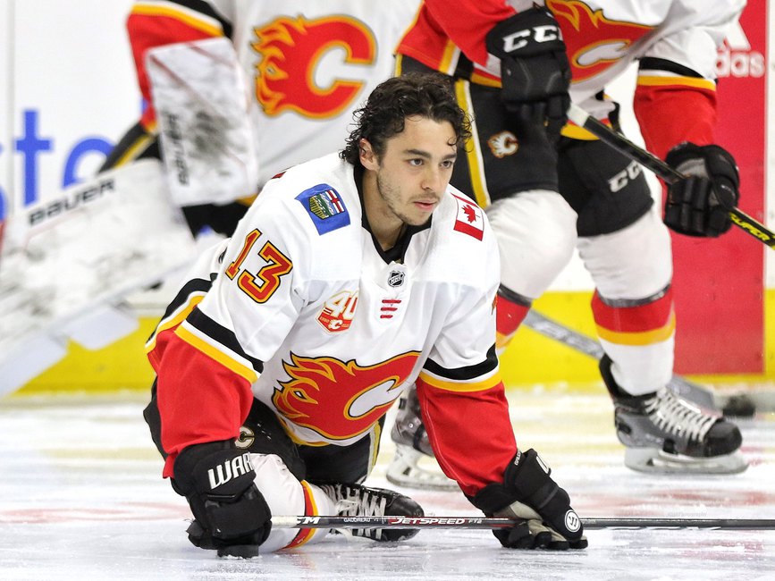 Captaincy, Johnny Gaudreau Calgary Flames training camp 