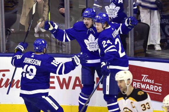 Toronto Maple Leafs Auston Matthews Andreas Johnsson Kasperi Kapanen