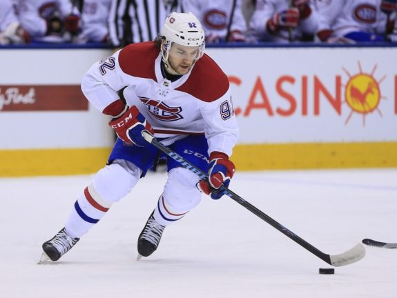 Canadiens forward Jonathan Drouin