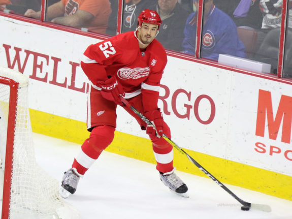 Detroit Red Wings defenseman Jonathan Ericsson.