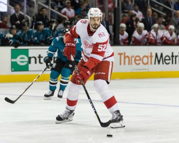 Red Wings defenseman Jonathan Ericsson