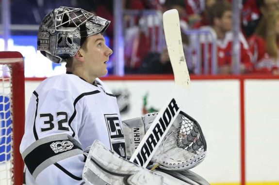 Los Angeles Kings goalie Jonathan Quick