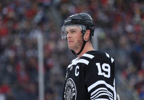 Blackhawks center Jonathan Toews