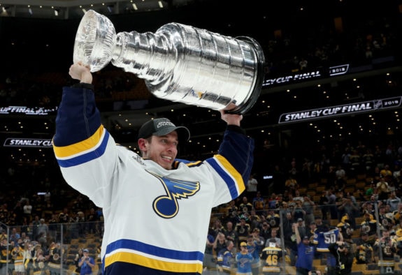 Jordan Binnington St. Louis Blues Stanley Cup