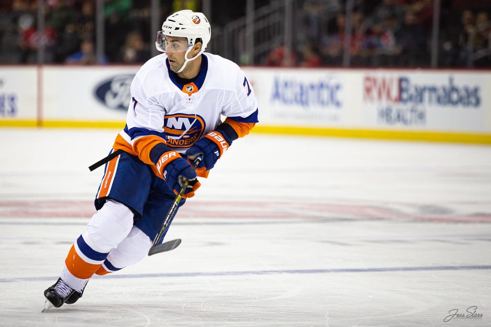 Jordan Eberle- Hockey Fights Cancer Jersey Auction- New York Islanders -  NHL Auctions