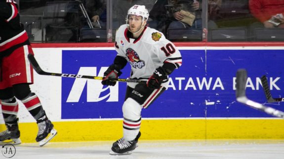 Jordan Schroeder Rockford Icehogs