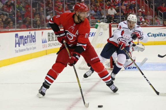 Carolina Hurricanes center Jordan Staal