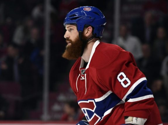 Montreal Canadiens defenseman Jordie Benn