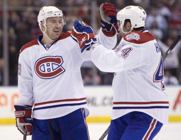 Montreal Canadiens Josh Gorges Roman Hamrlik