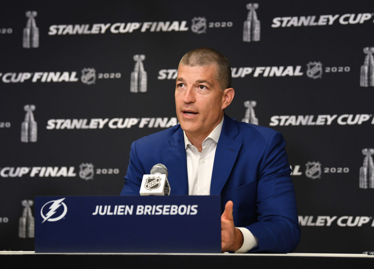 Julien Brisebois Tampa Bay Lightning