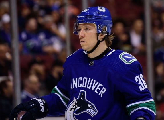 Canucks forward Jussi Jokinen