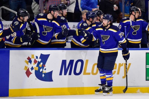 St. Louis Blues Justin Faulk