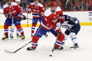 Justin Williams of the Washington Capitals.