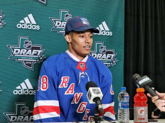 K'Andre Miller New York Rangers Draft