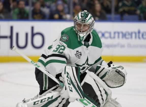 Stars goaltender Kari Lehtonen