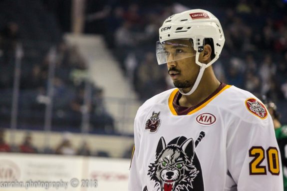 Keegan Kolesar Chicago Wolves