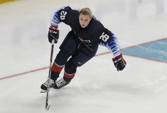 U.S. Women's National Team's Kendall Coyne Schofield