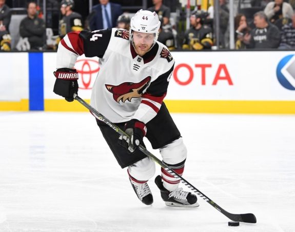 Coyotes defenseman Kevin Connauton