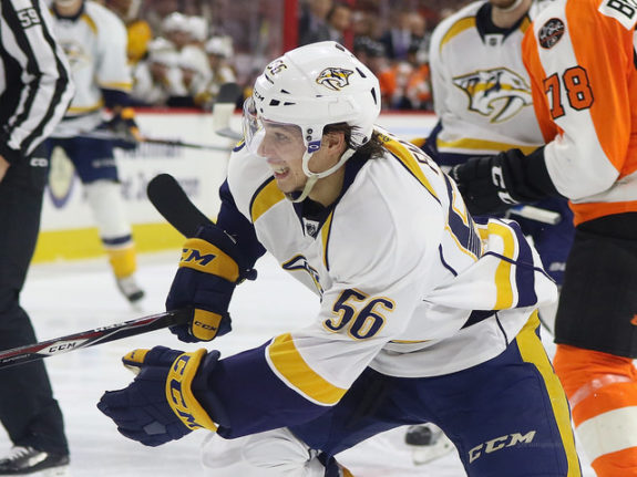 Kevin Fiala, Nashville Predators