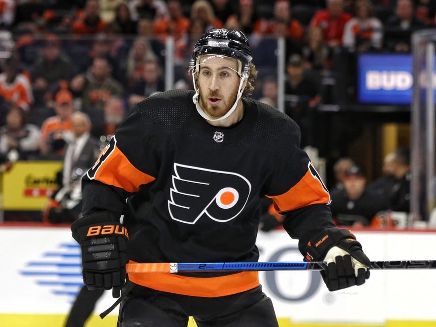 Kevin Hayes and Travis Sanheim are two class acts (Flyers