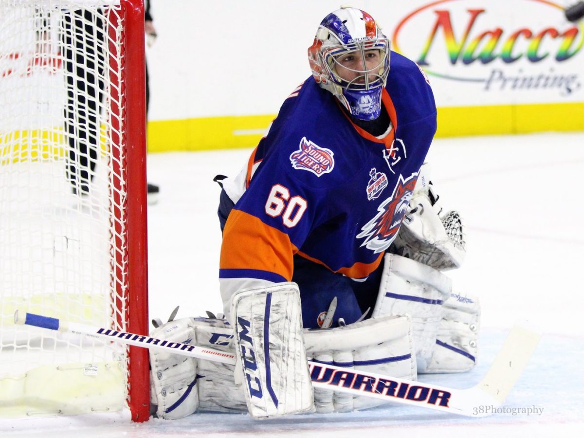 Kevin Poulin Bridgeport Sound Tigers