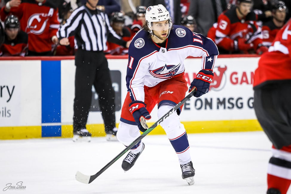 Kevin Stenlund Columbus Blue Jackets