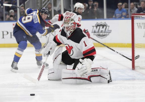 New Jersey Devils Keith Kinkaid