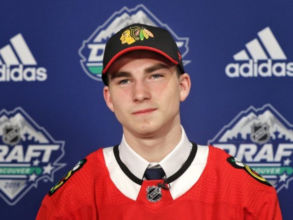 Kirby Dach Blackhawks Draft