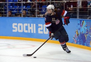 Olympics: Ice Hockey-Women's Semifinals-USA vs Sweden