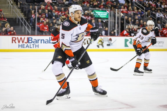 Korbinian Holzer Anaheim Ducks