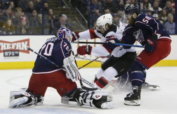 Columbus Blue Jackets' Joonas Korpisalo